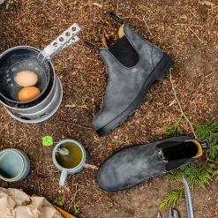 Blundstone 587 - Buty Damskie Męskie - Rustic Black - Kolor Czarny