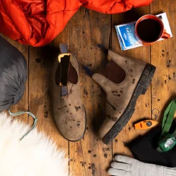 Blundstone 584 - Sztyblety Damskie Męskie - Ocieplane - Rustic Brown -