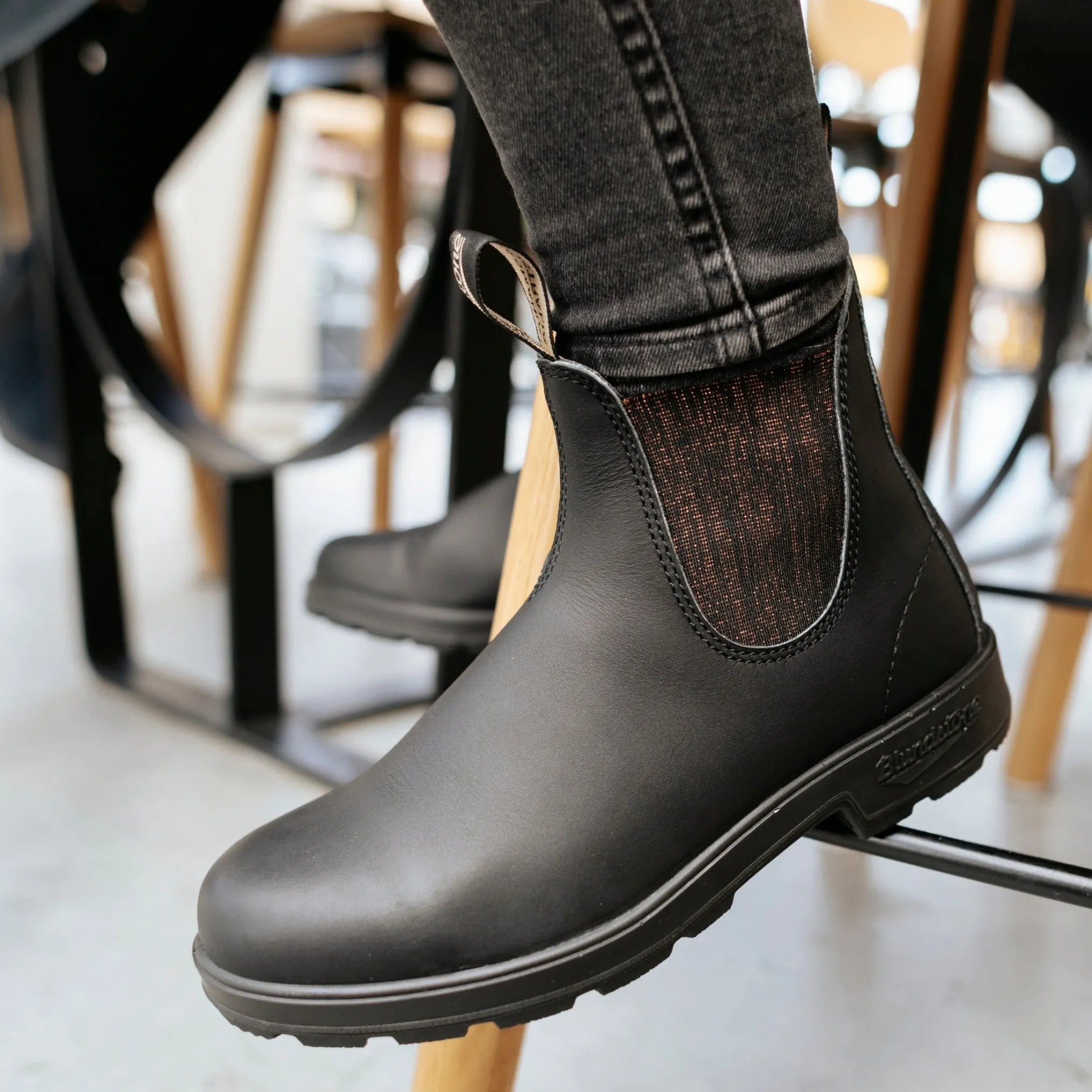 Blundstone 1924 Sztyblety Damskie Męskie Black Kolor Czarny
