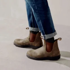 Blundstone 585 Sztyblety Damskie Męskie Rustic Brown Kolor Brązowy
