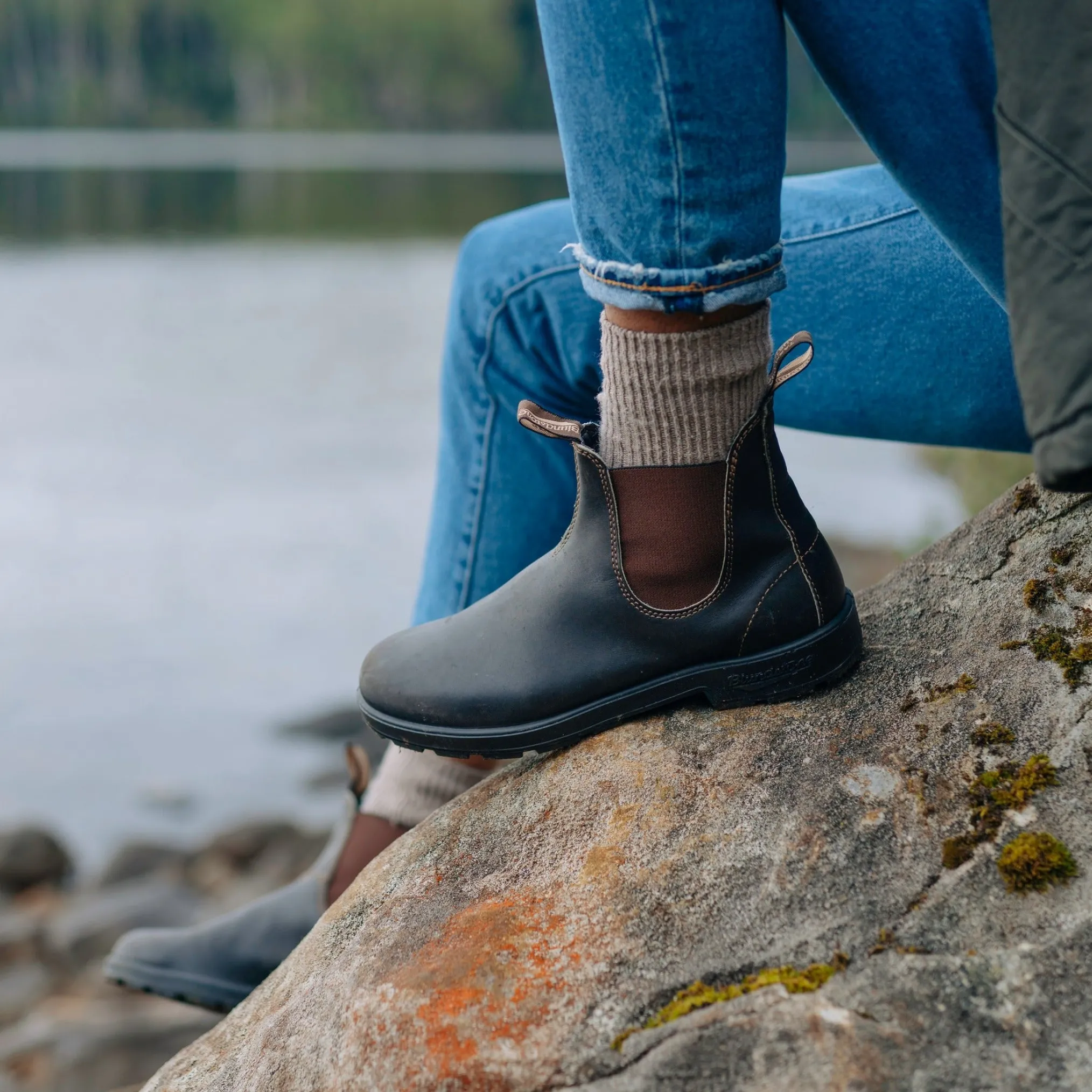 Blundstone 500 Sztyblety Damskie Męskie Brown Kolor Brązowy