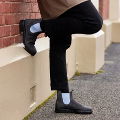 Blundstone 2209 Sztyblety Damskie Męskie Zamszowe Steel Grey Kolor Sta