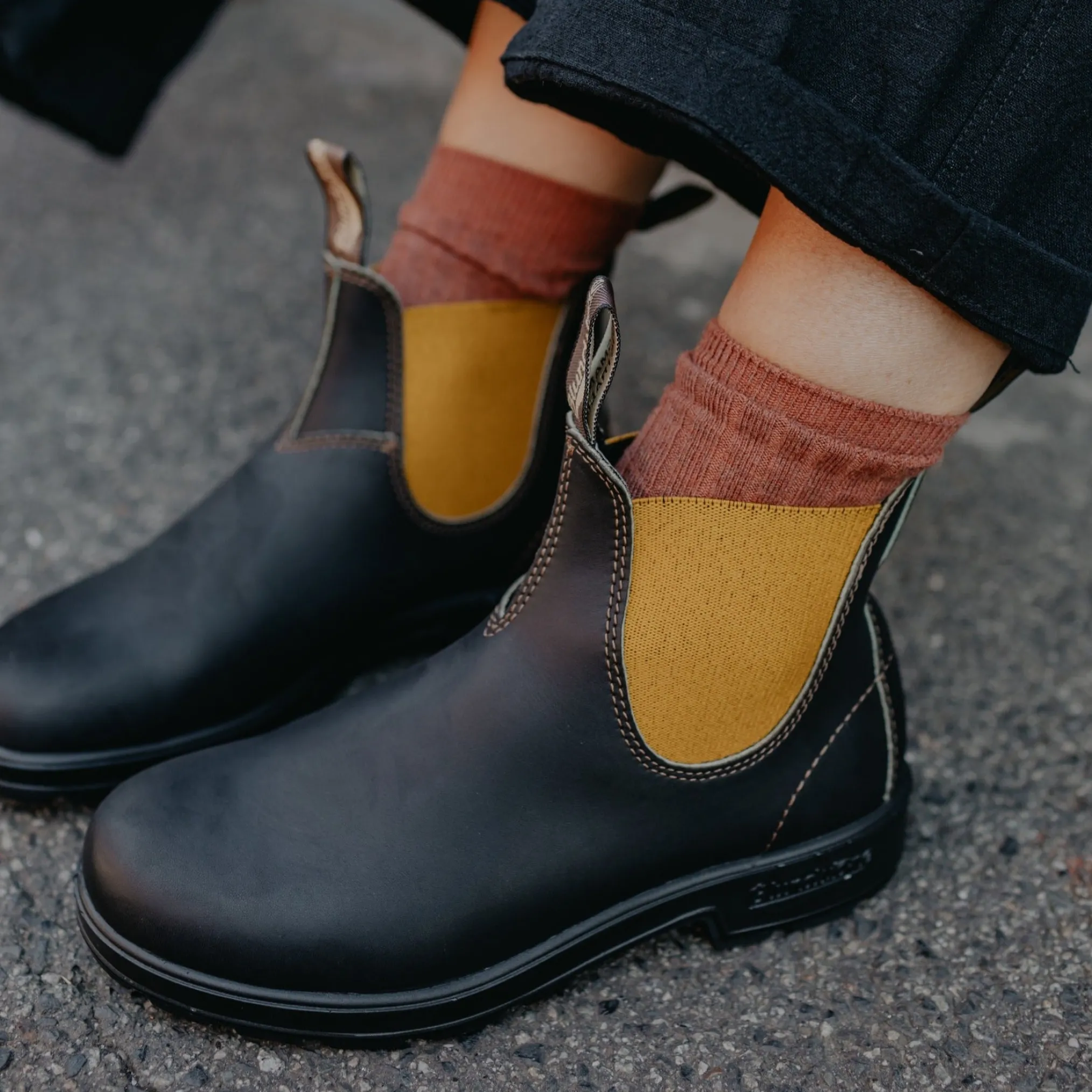 Blundstone 1919 Sztyblety Damskie Męskie Brown Kolor Brązowy
