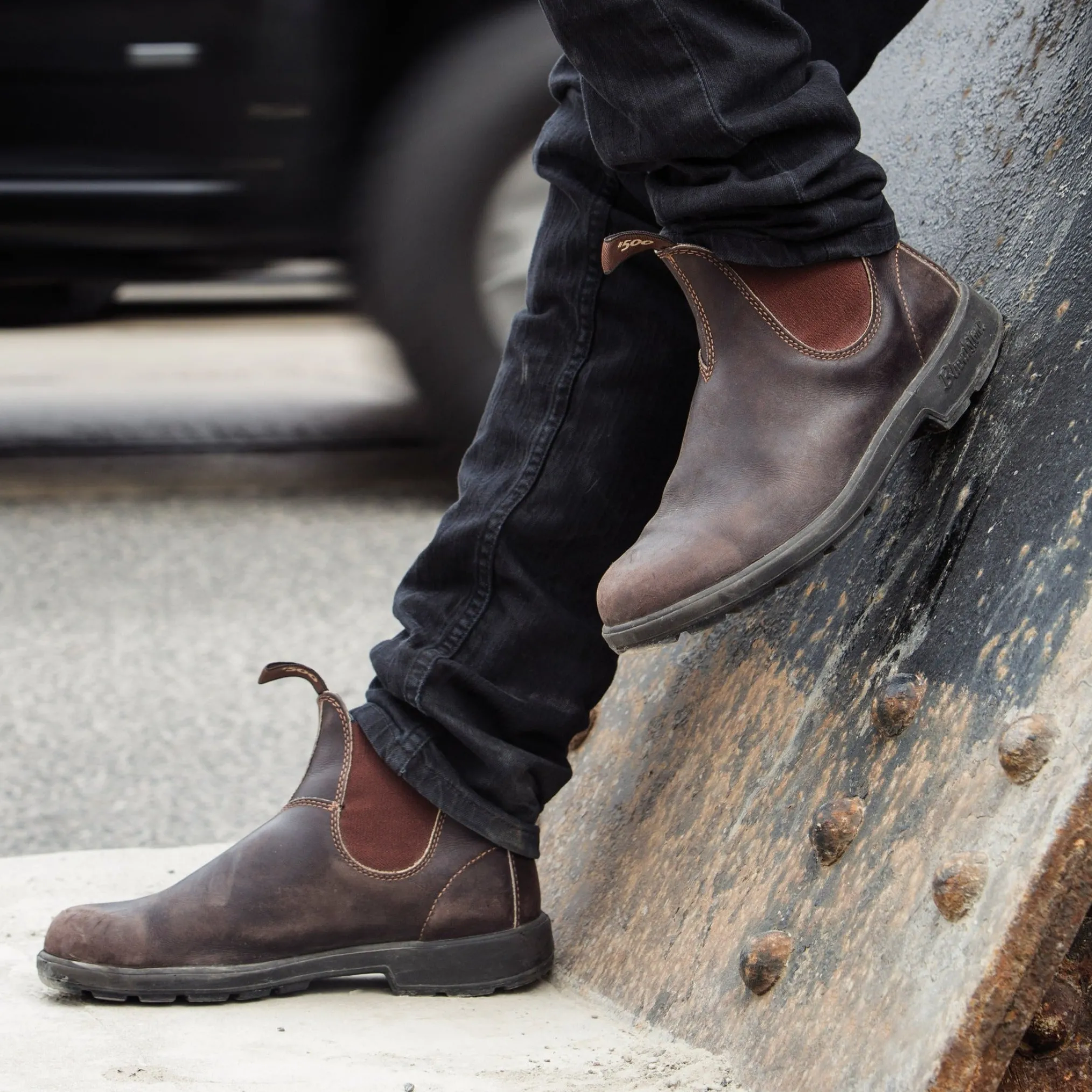 Blundstone 500 Sztyblety Damskie Męskie Brown Kolor Brązowy