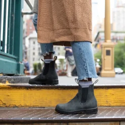 Blundstone 1630 Sztyblety Damskie Rustic Black Kolor Czarny