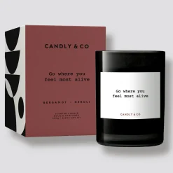 Candly & Co Świeca zapachowa No. 5 Bergamotka / Neroli Go where you fe