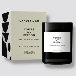 Candly & Co Świeca zapachowa No. 3 Świeże Cytrusy / Cynamon You are my