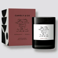 Candly & Co Świeca zapachowa No. 5 Bergamotka / Neroli Happy Birthday