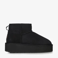 Emu Australia Buty Damskie Stinger Micro Flatform Black Kolor Czarny