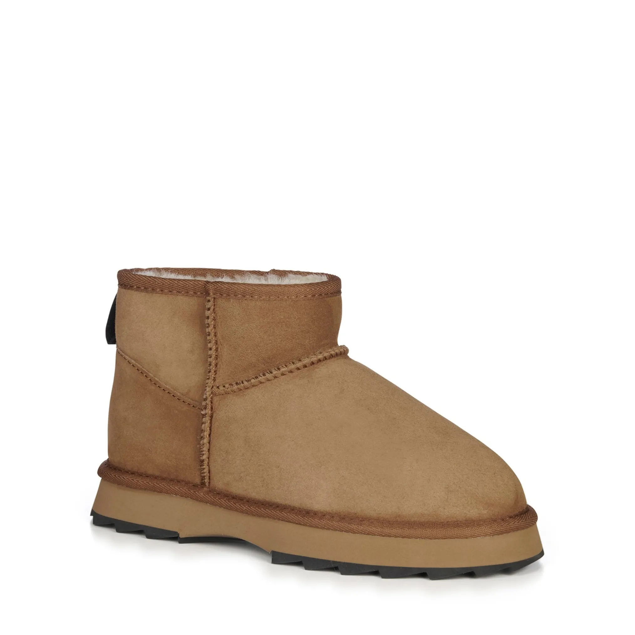 Emu Australia Buty Damskie Sharky Micro Chestnut/Black Kolor Brązowy