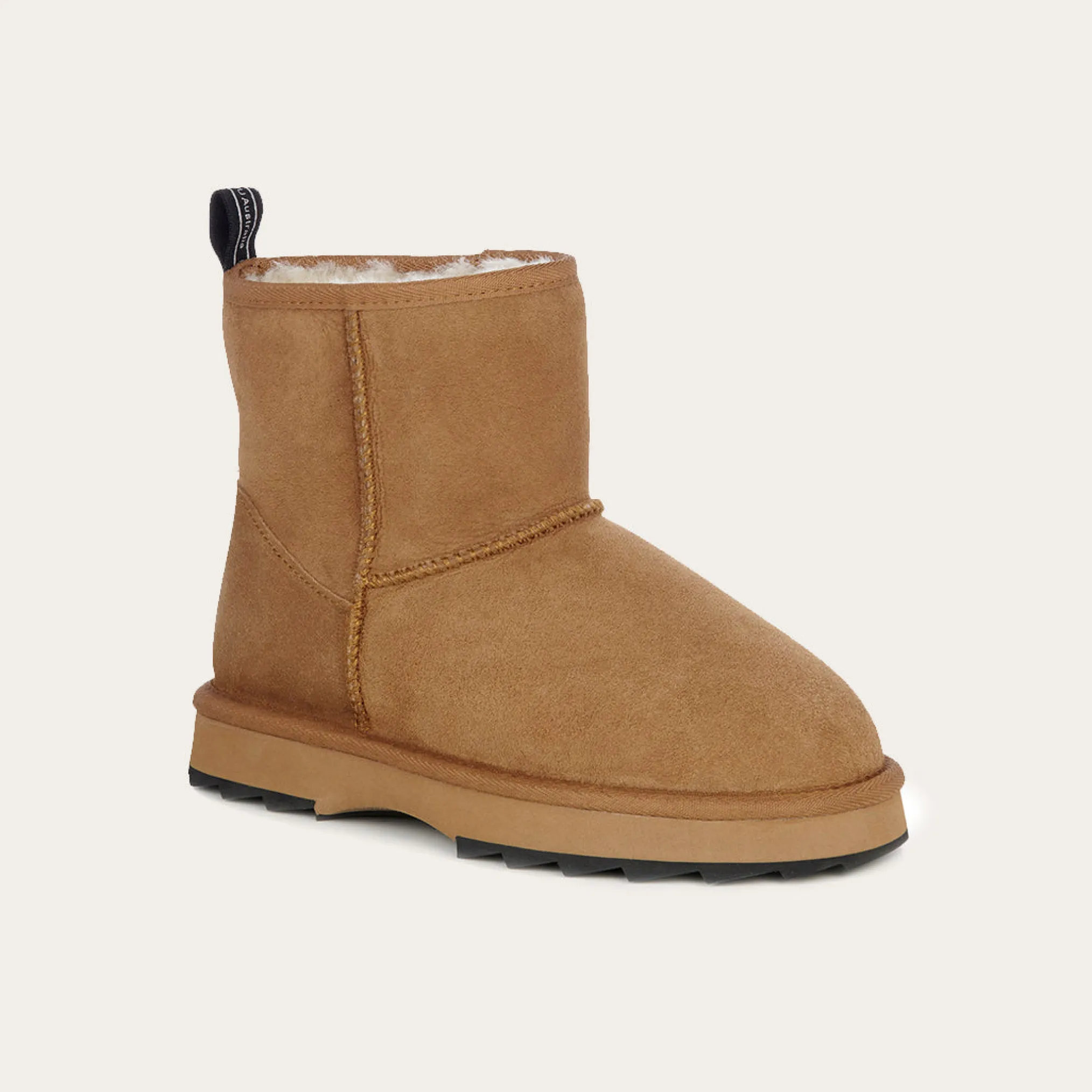 Emu Australia Buty Damskie Sharky Mini Chestnut Black Kolor Brązowy