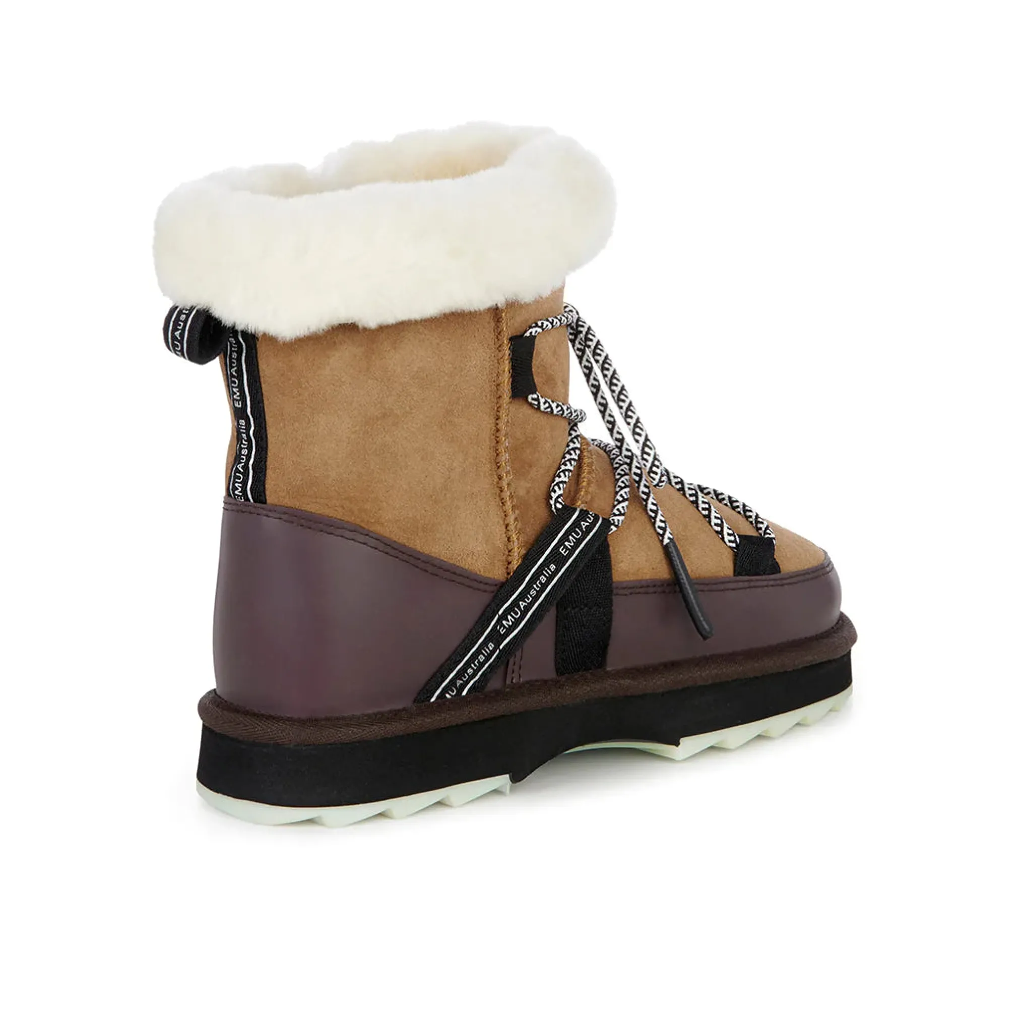 Emu Australia Buty Damskie Blurred Chestnut Kolor Brązowy
