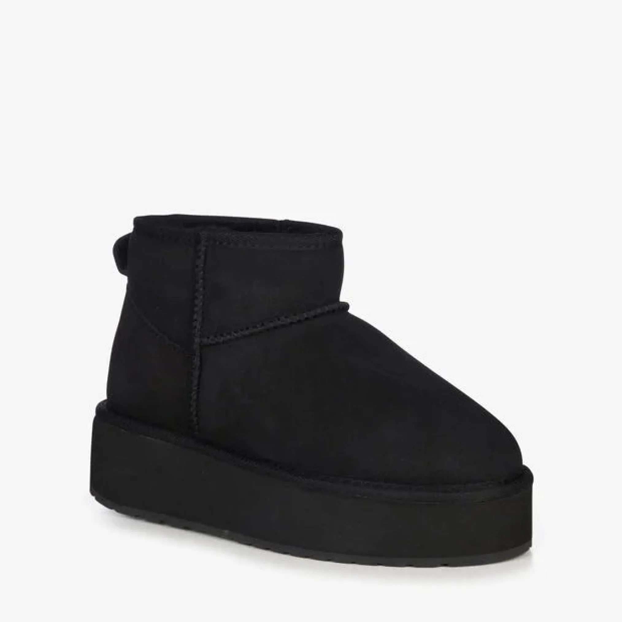 Emu Australia Buty Damskie Stinger Micro Flatform Black Kolor Czarny