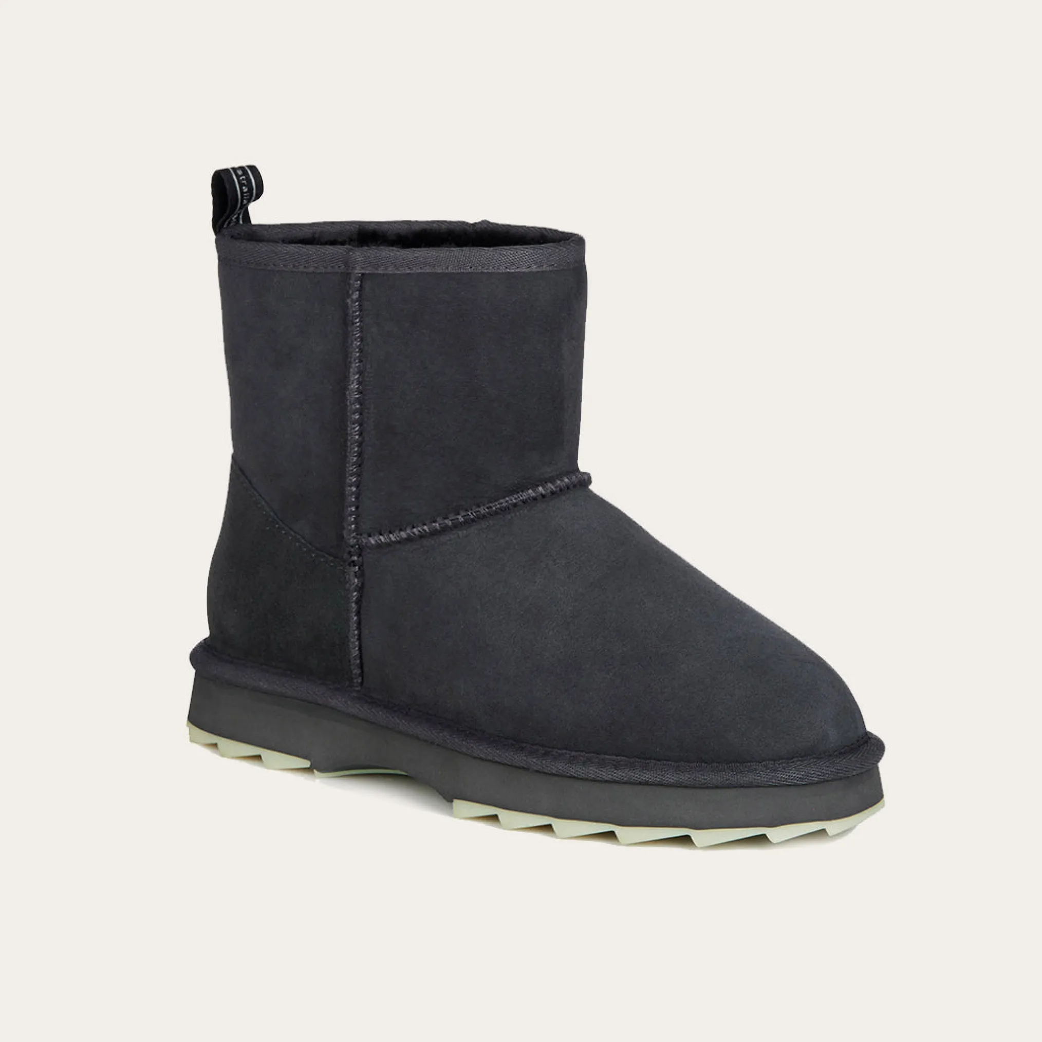 Emu Australia Buty Damskie Sharky Mini Dark Grey Transparent Kolor Sza