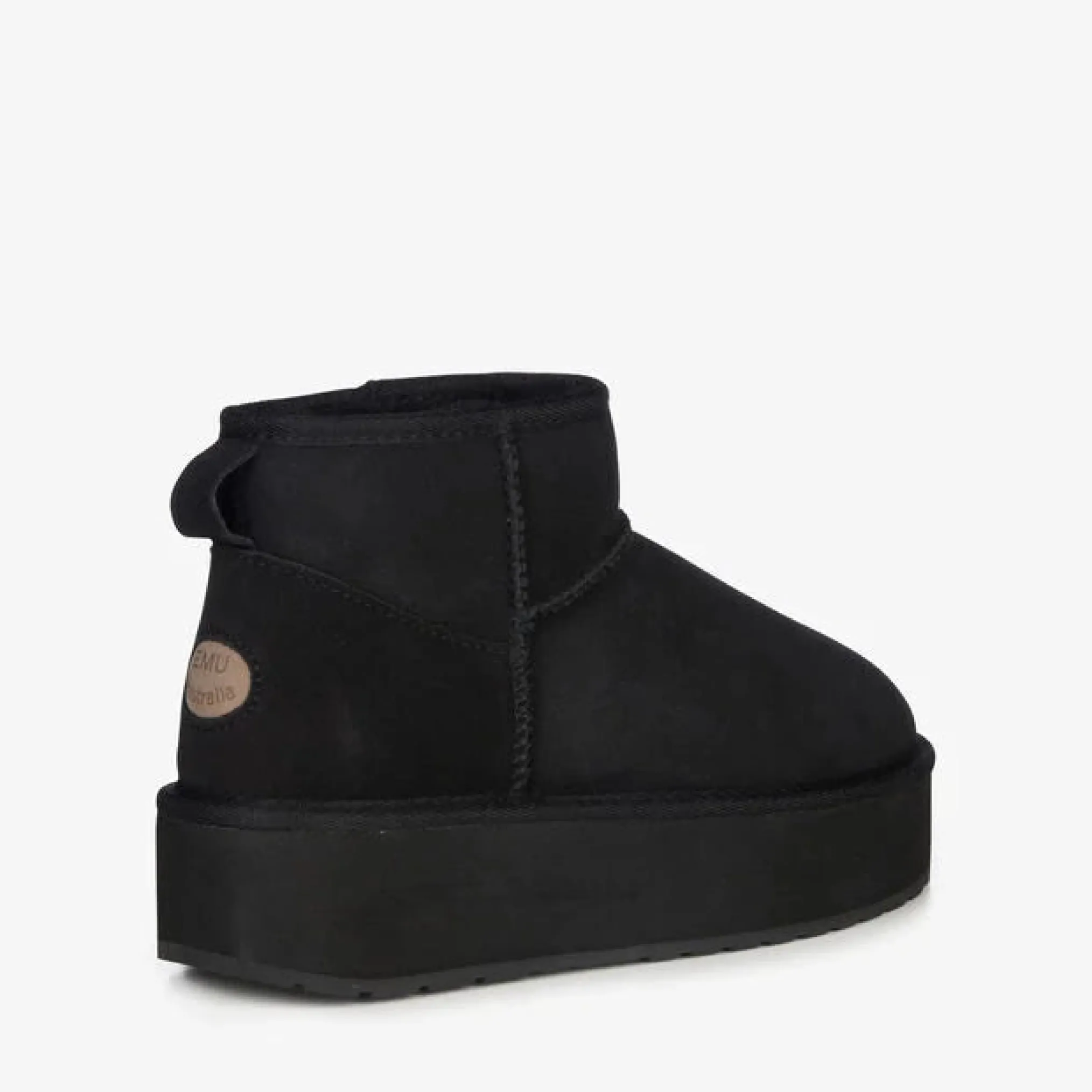 Emu Australia Buty Damskie Stinger Micro Flatform Black Kolor Czarny