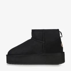 Emu Australia Buty Damskie Stinger Micro Flatform Black Kolor Czarny