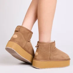 Emu Australia Buty Damskie Stinger Micro Flatform Chestnut Kolor Brązo