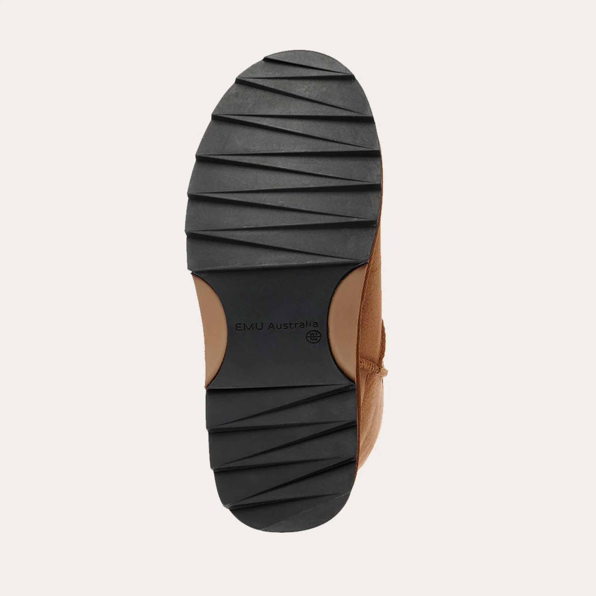Emu Australia Buty Damskie Sharky Mini Chestnut Black Kolor Brązowy
