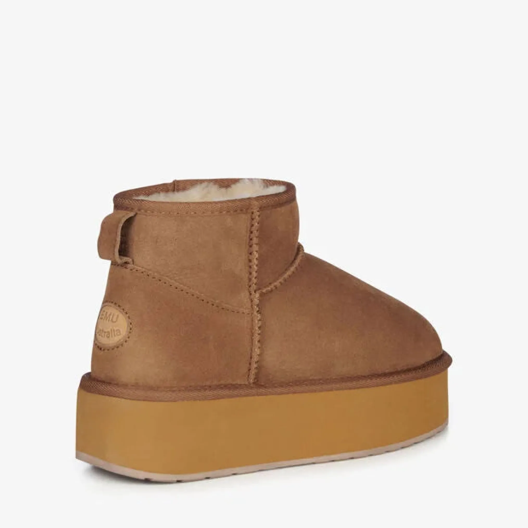 Emu Australia Buty Damskie Stinger Micro Flatform Chestnut Kolor Brązo