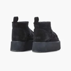 INUIKII Buty Damskie Classic Low Platform Black