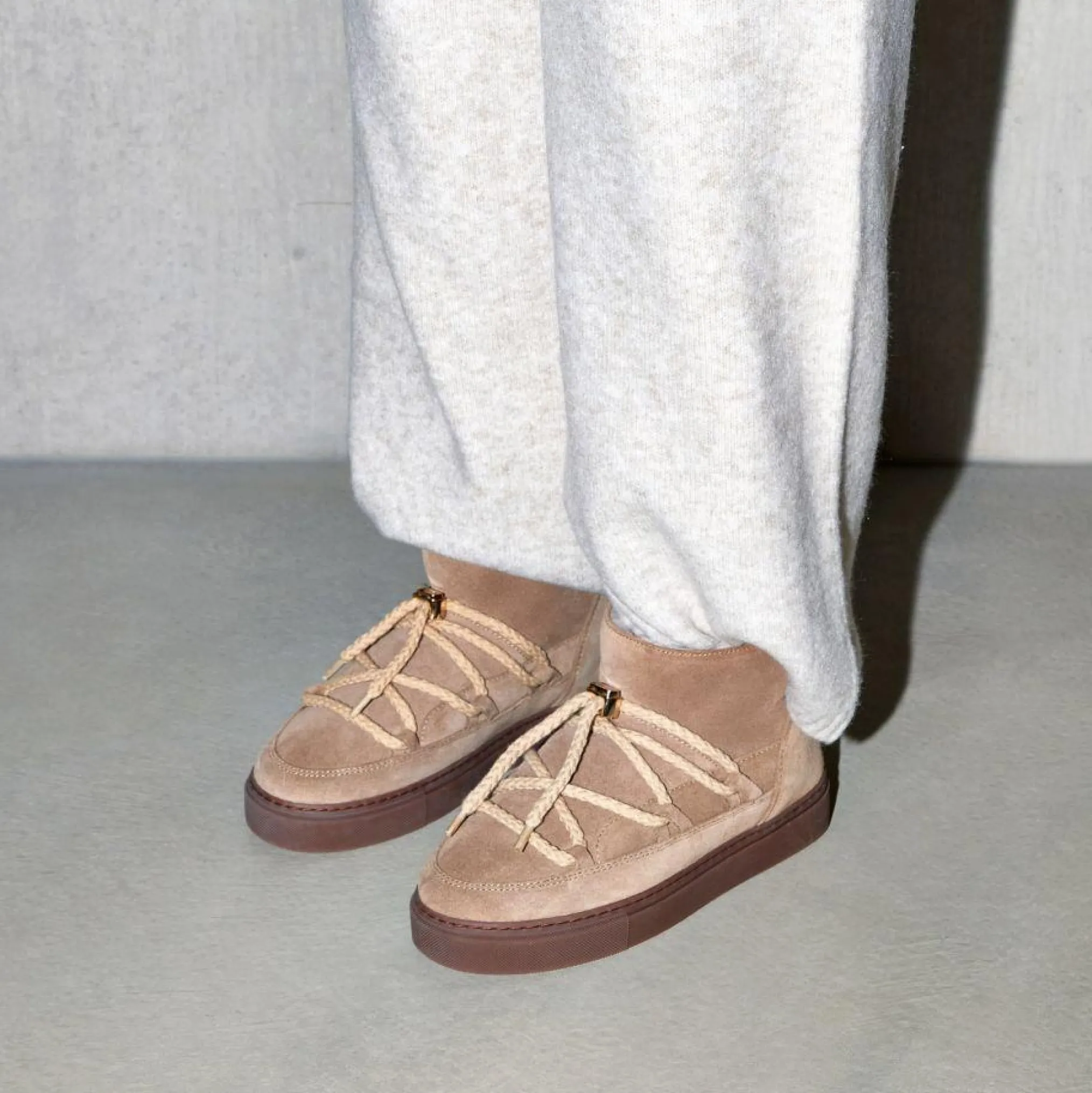 INUIKII Buty Damskie Classic Low Beige