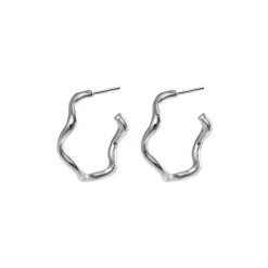 Kolczyki Maar Aalto earrings srebrne