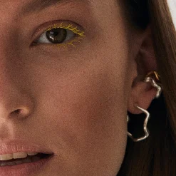 Kolczyki Maar Aalto earrings srebrne