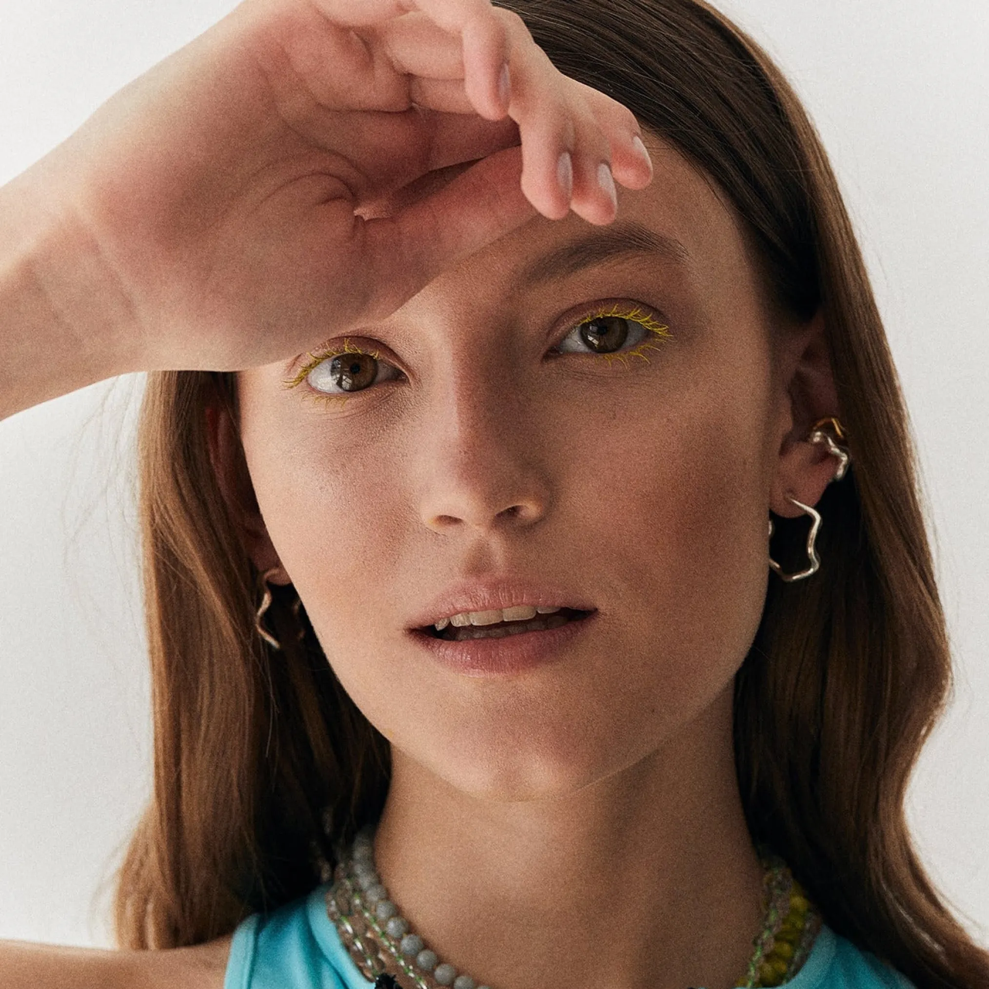 Kolczyki Maar Aalto earrings srebrne