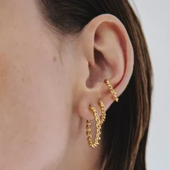 Kolczyki Maar Hygge Earrings Gold