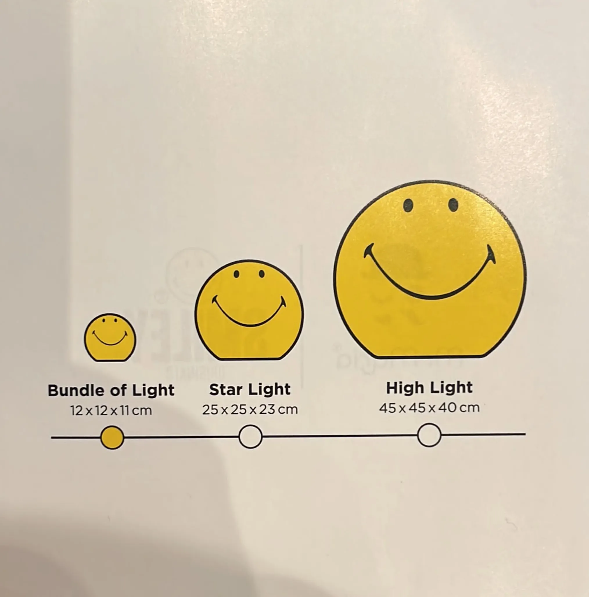 Lampa Smiley Bundle of Light S