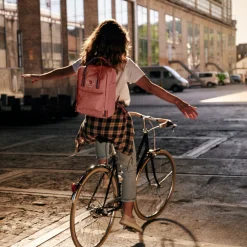 Plecak Fjallraven Kanken Pink - Long Stripes