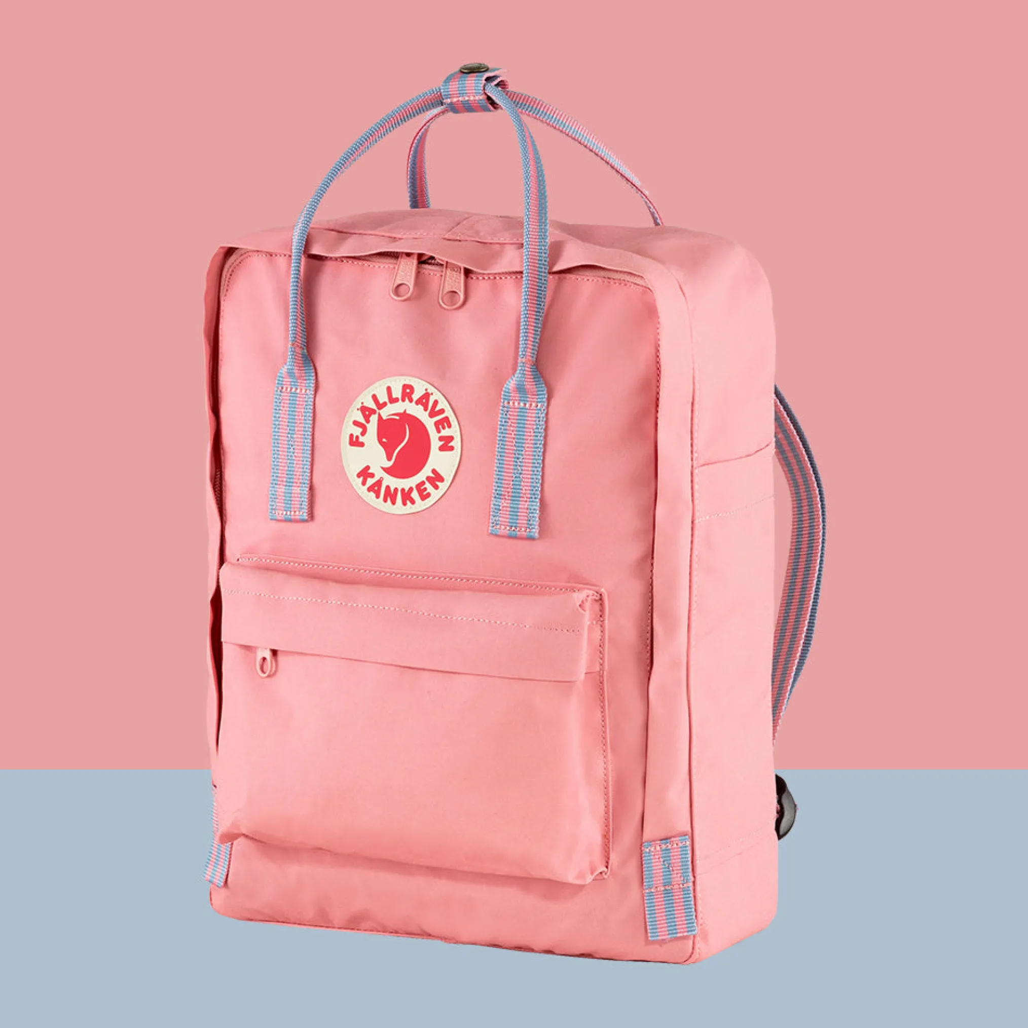 Plecak Fjallraven Kanken Pink - Long Stripes