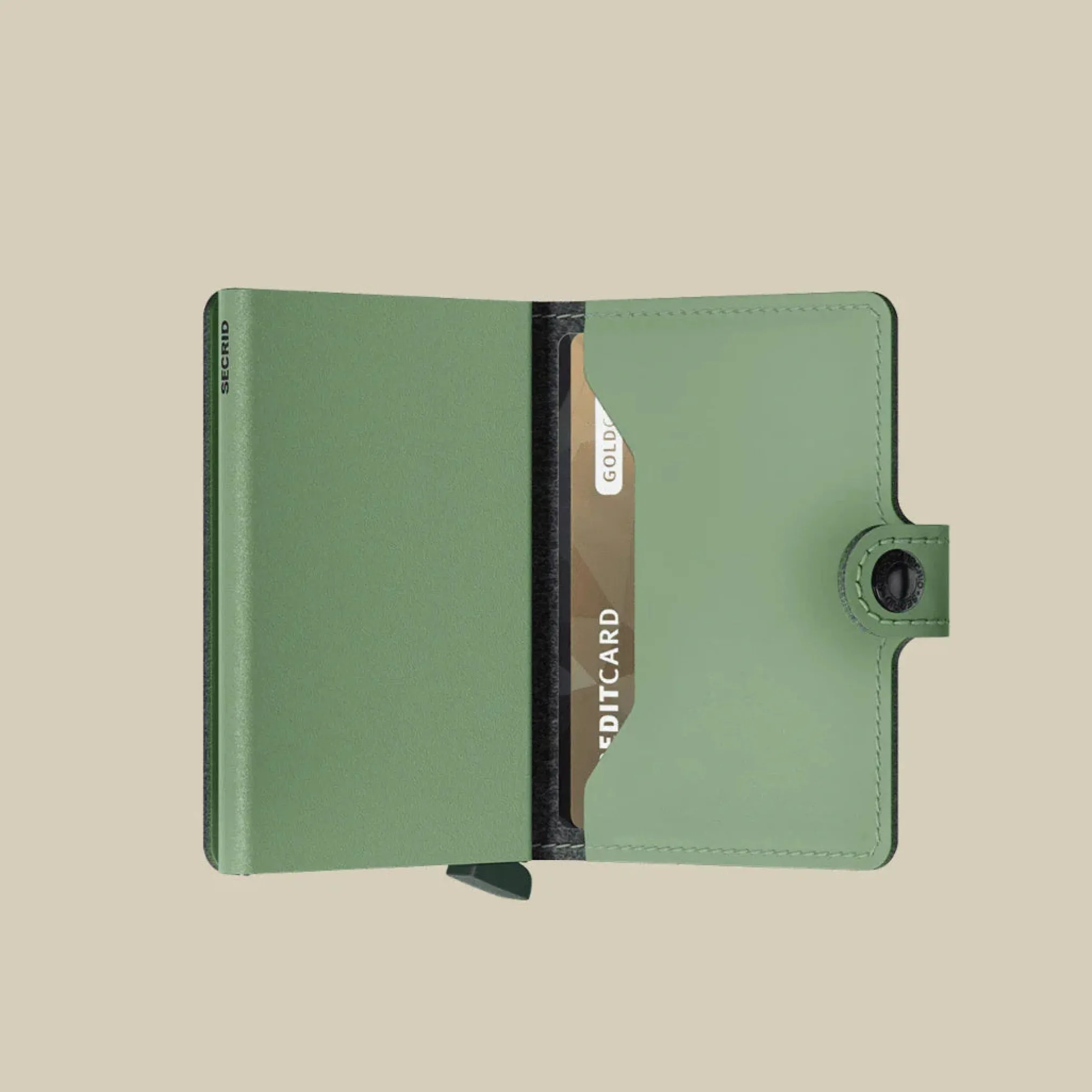 Portfel Secrid Miniwallet Yard Powder Pistachio