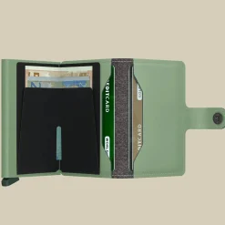 Portfel Secrid Miniwallet Yard Powder Pistachio