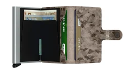 Portfel Secrid Miniwallet Crisple Taupe Camo