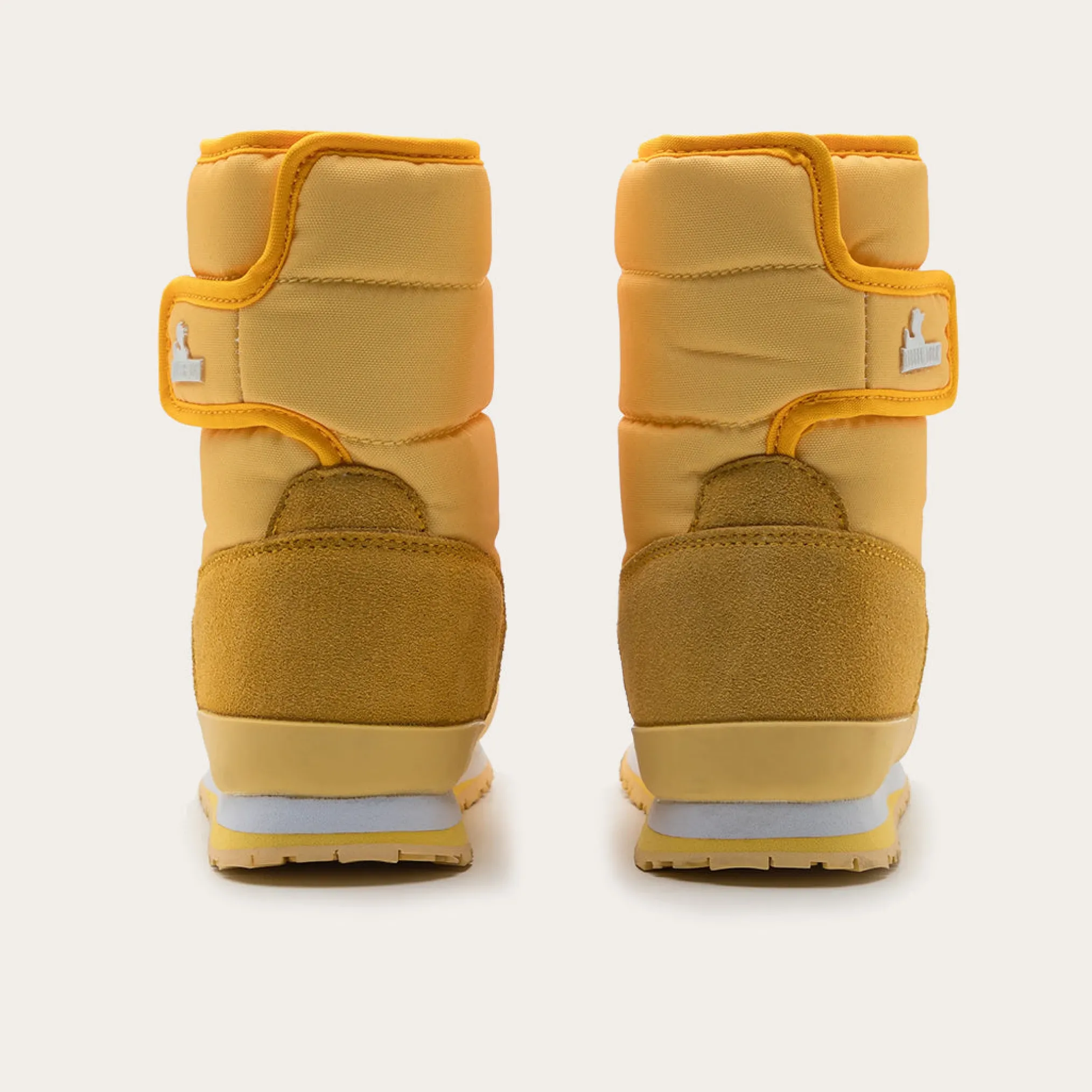 Rubber Duck - Śniegowce Damskie - Snow Jogger - Yellow - Kolor Zółty