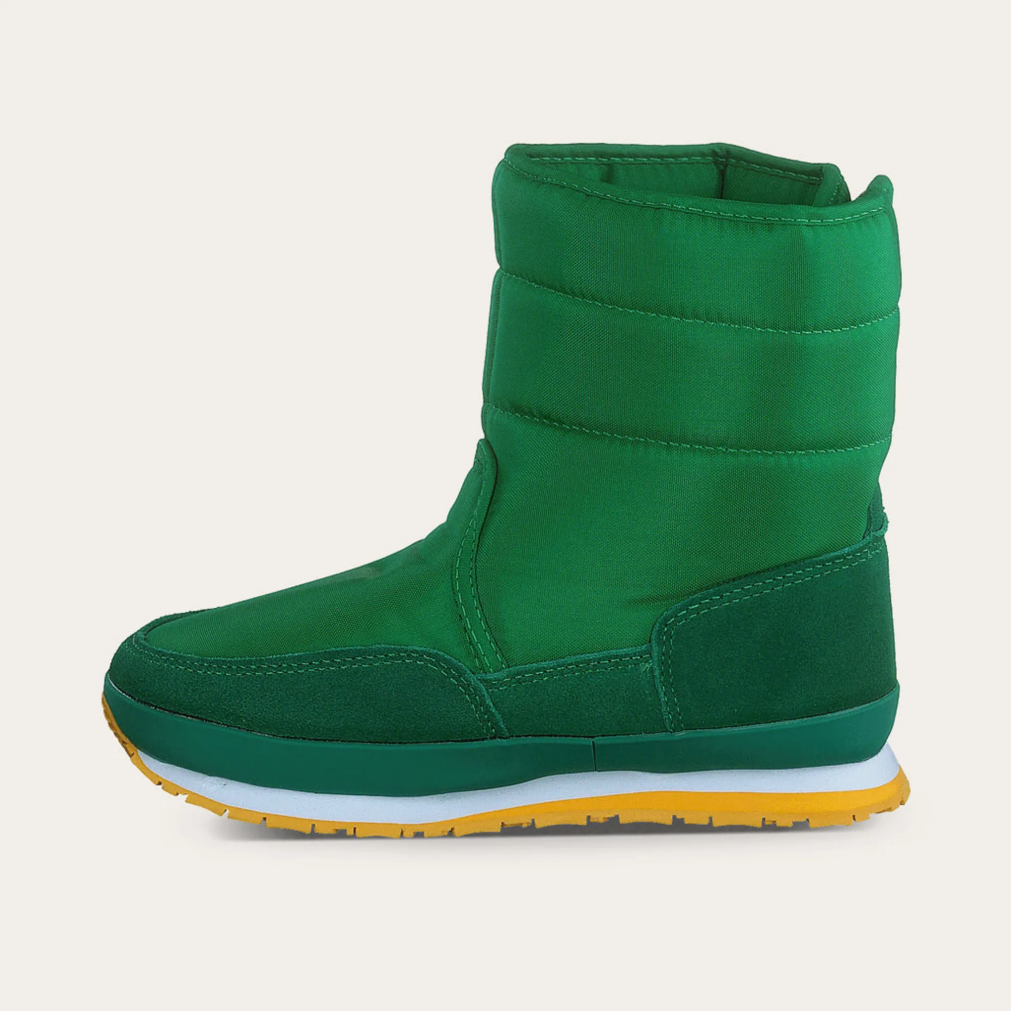 Rubber Duck - Śniegowce Damskie - Snow Jogger - Green - Kolor Zielony