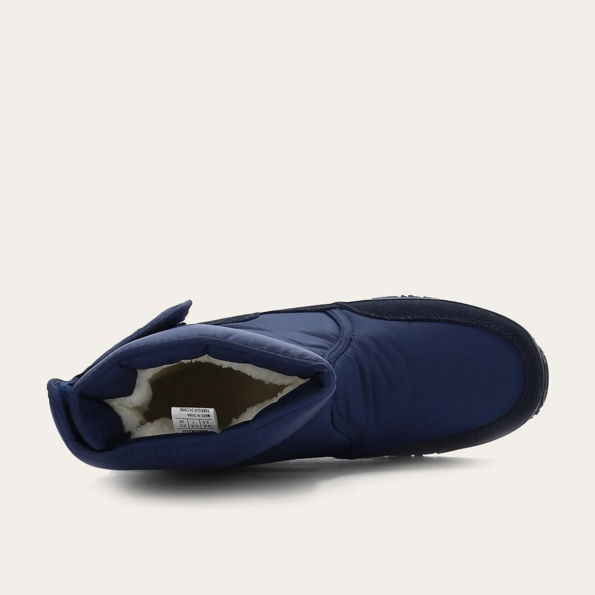 Rubber Duck - Śniegowce Damskie - Snow Jogger - Navy - Kolor Granatowy