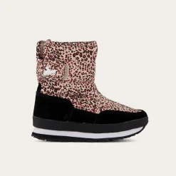 Rubber Duck - Śniegowce Dziecięce - Snow Jogger Print Kids - Tan Leo -