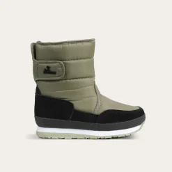 Rubber Duck - Śniegowce Dziecięce - Snow Jogger Kids - Khaki - Kolor Z