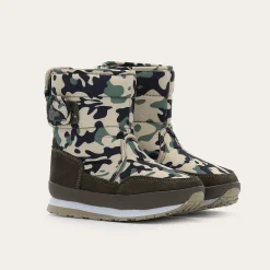Rubber Duck - Śniegowce Dziecięce - Snow Jogger Print Kids - Green Cam