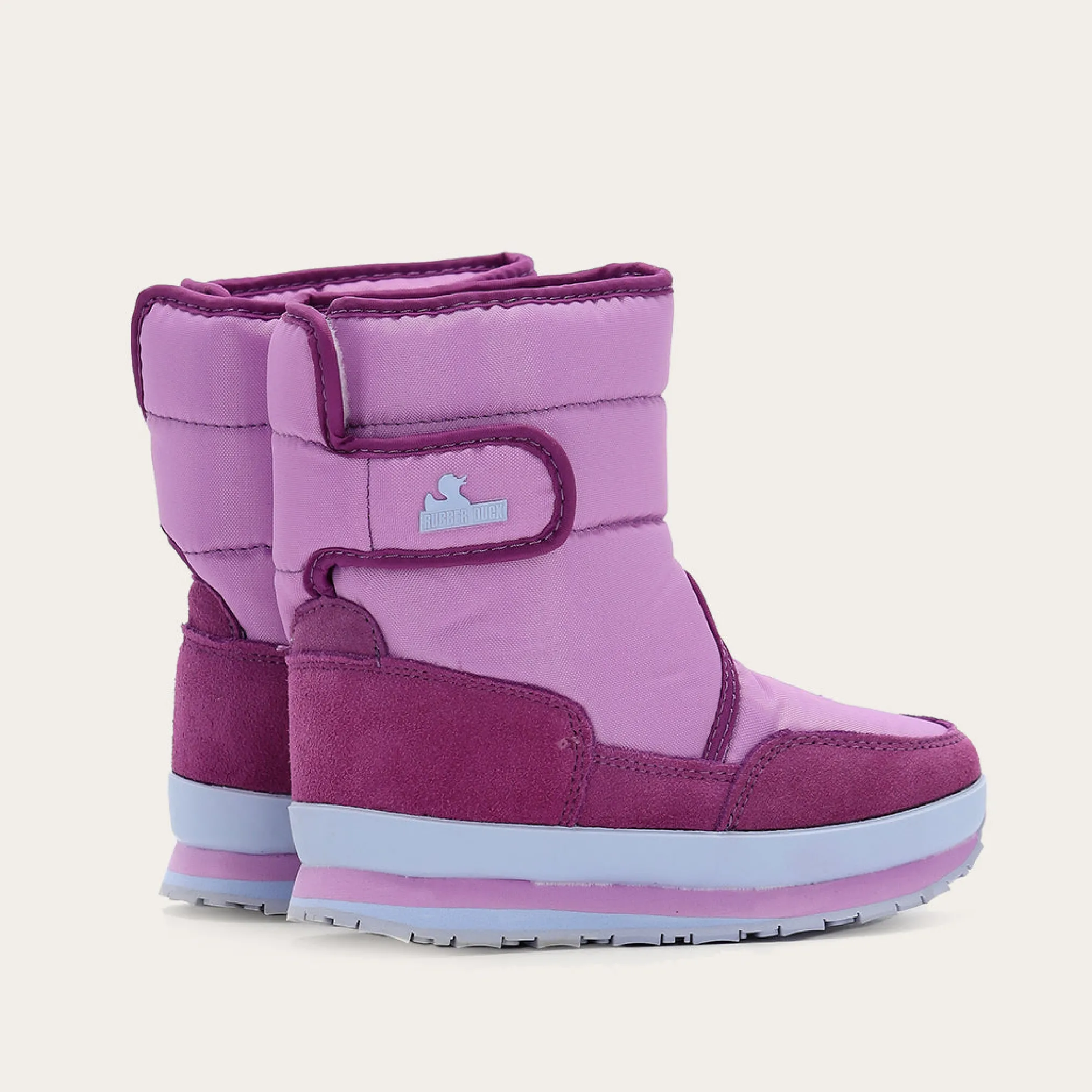 Rubber Duck - Śniegowce Dziecięce - Snow Jogger Kids - Violet - Kolor