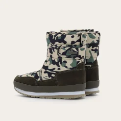 Rubber Duck - Śniegowce Dziecięce - Snow Jogger Print Kids - Green Cam