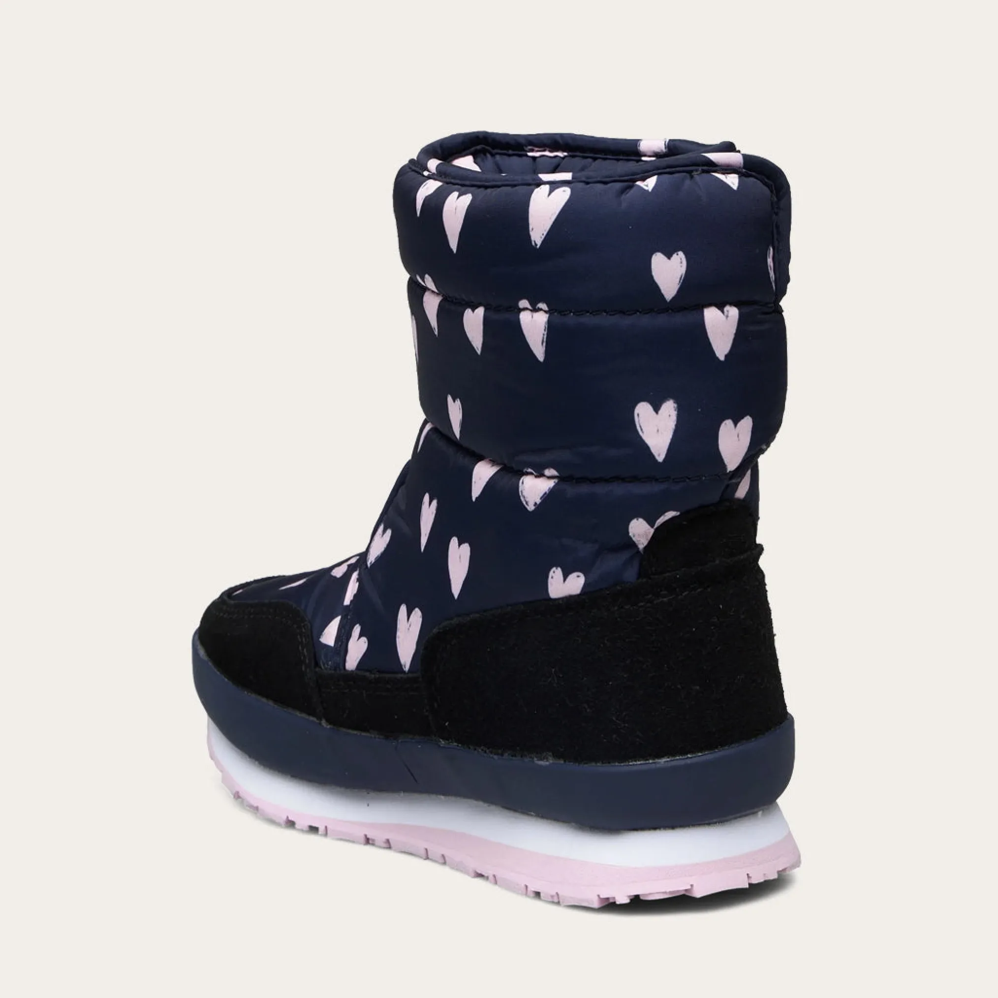 Rubber Duck - Śniegowce Dziecięce - Snow Jogger Flash Heart Kids - Nav