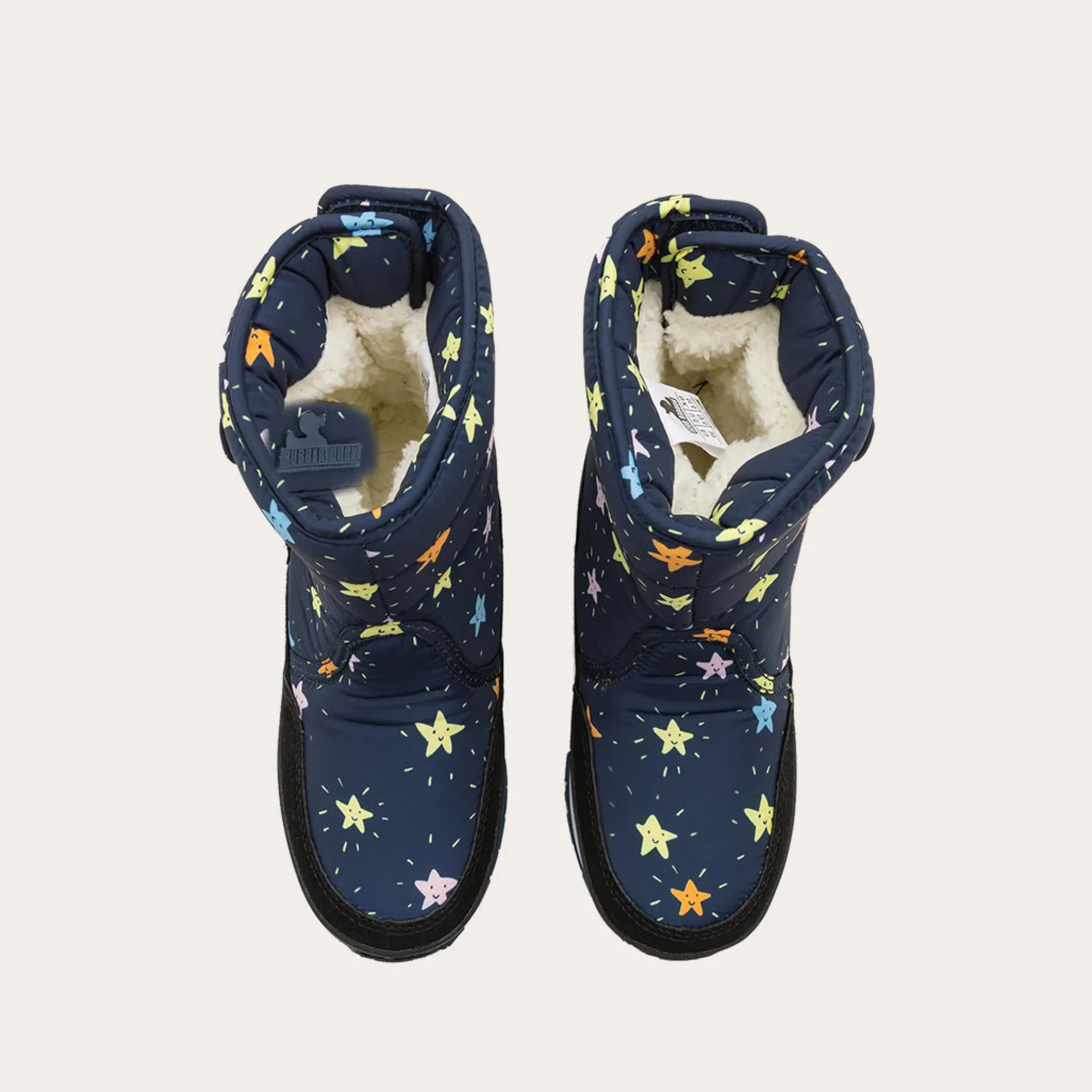Rubber Duck - Śniegowce Dziecięce - Snow Jogger Flash Stars Kids - Nav