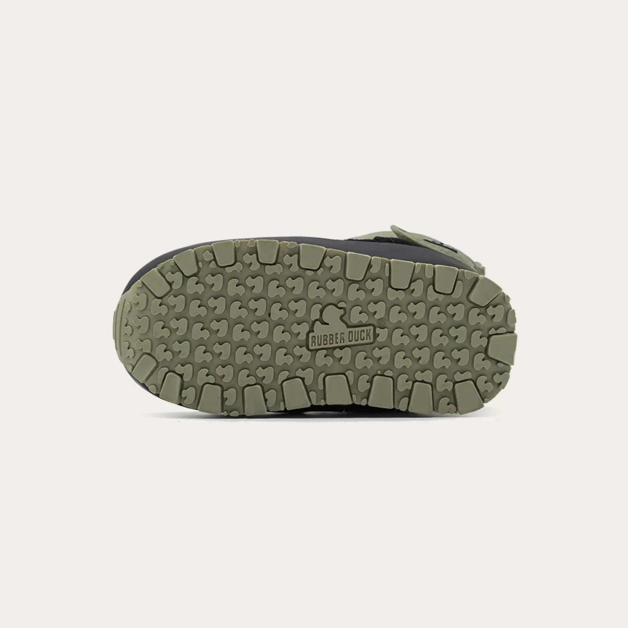 Rubber Duck - Śniegowce Dziecięce - Snow Jogger Kids - Khaki - Kolor Z