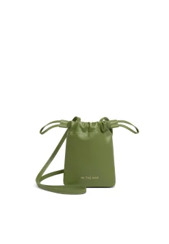 THE MAR torebka skórzana Oyster Mini Green