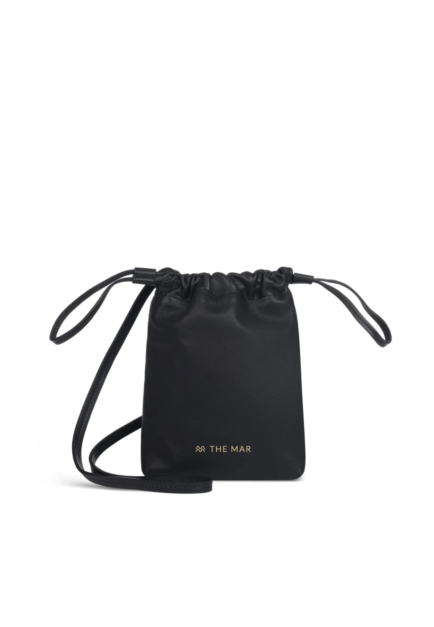 THE MAR torebka skórzana Oyster Mini Plus Black