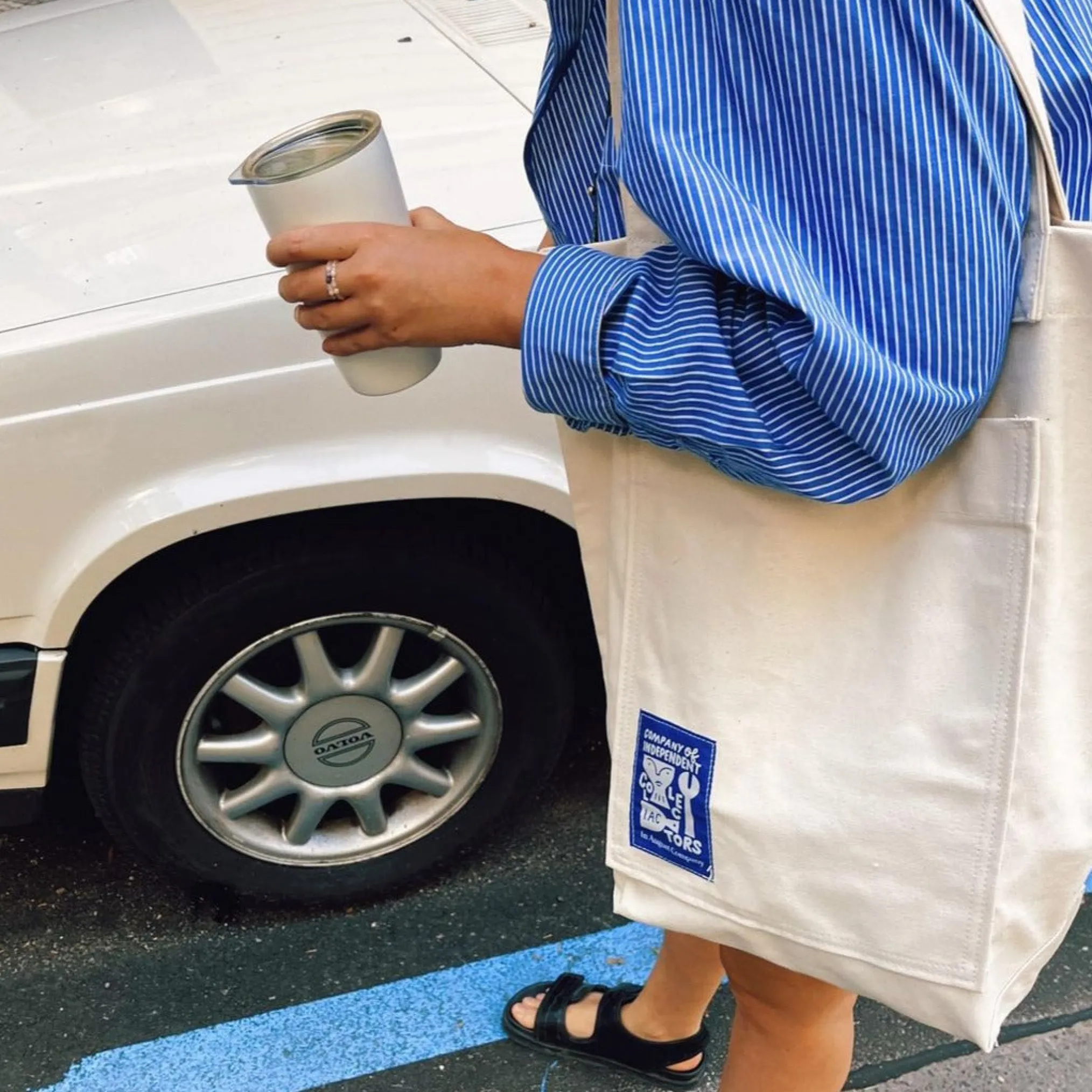 Torba płócienna In August Company Market Tote Natural