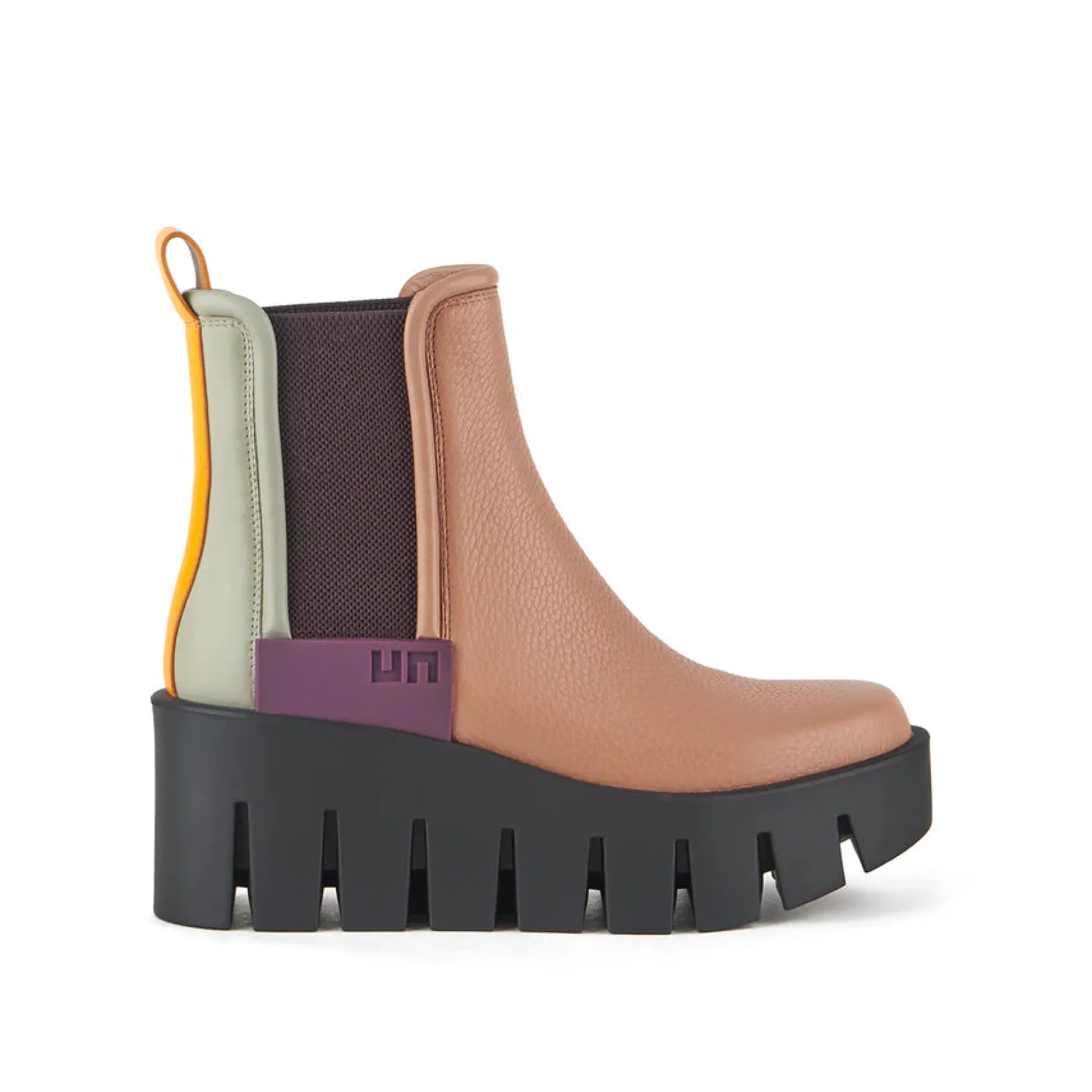 United Nude Grip Chelsea Lo III Canyon Buty na Platformie Damskie Brąz